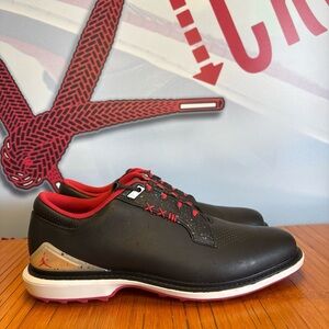 Nike Jordan ADG 5 Black Fire Red Golf Shoes Men’s Size 9 NEW